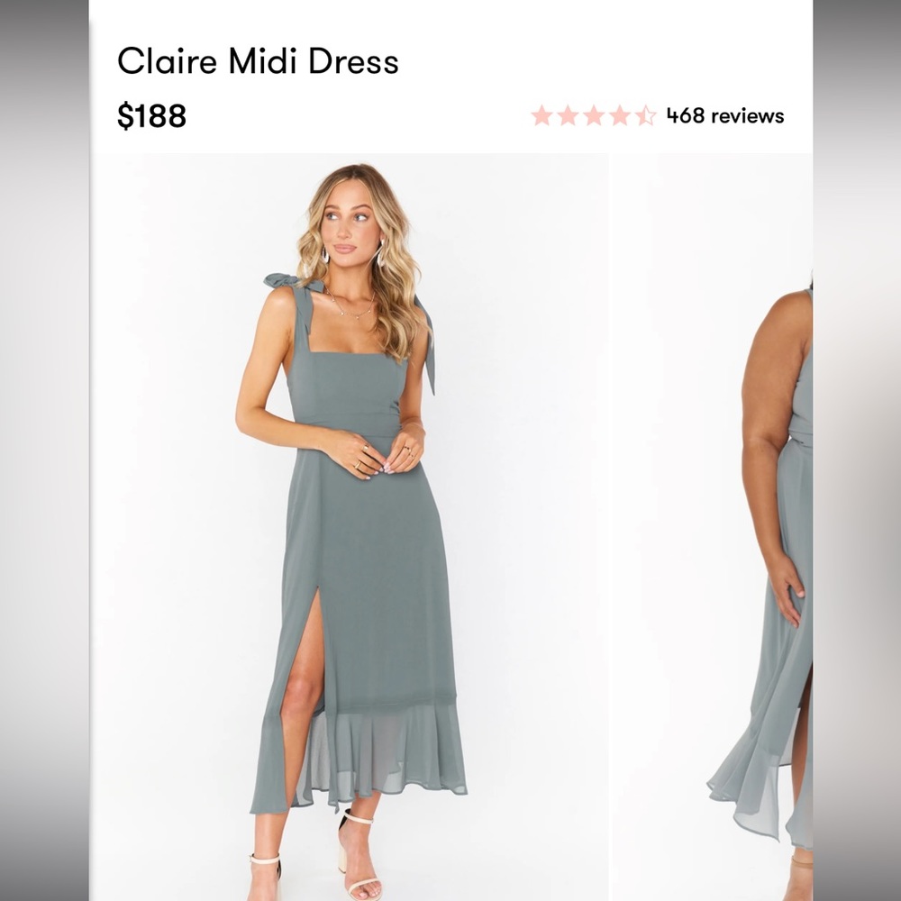 show me your mumu sage green bridesmaids dress chiffon